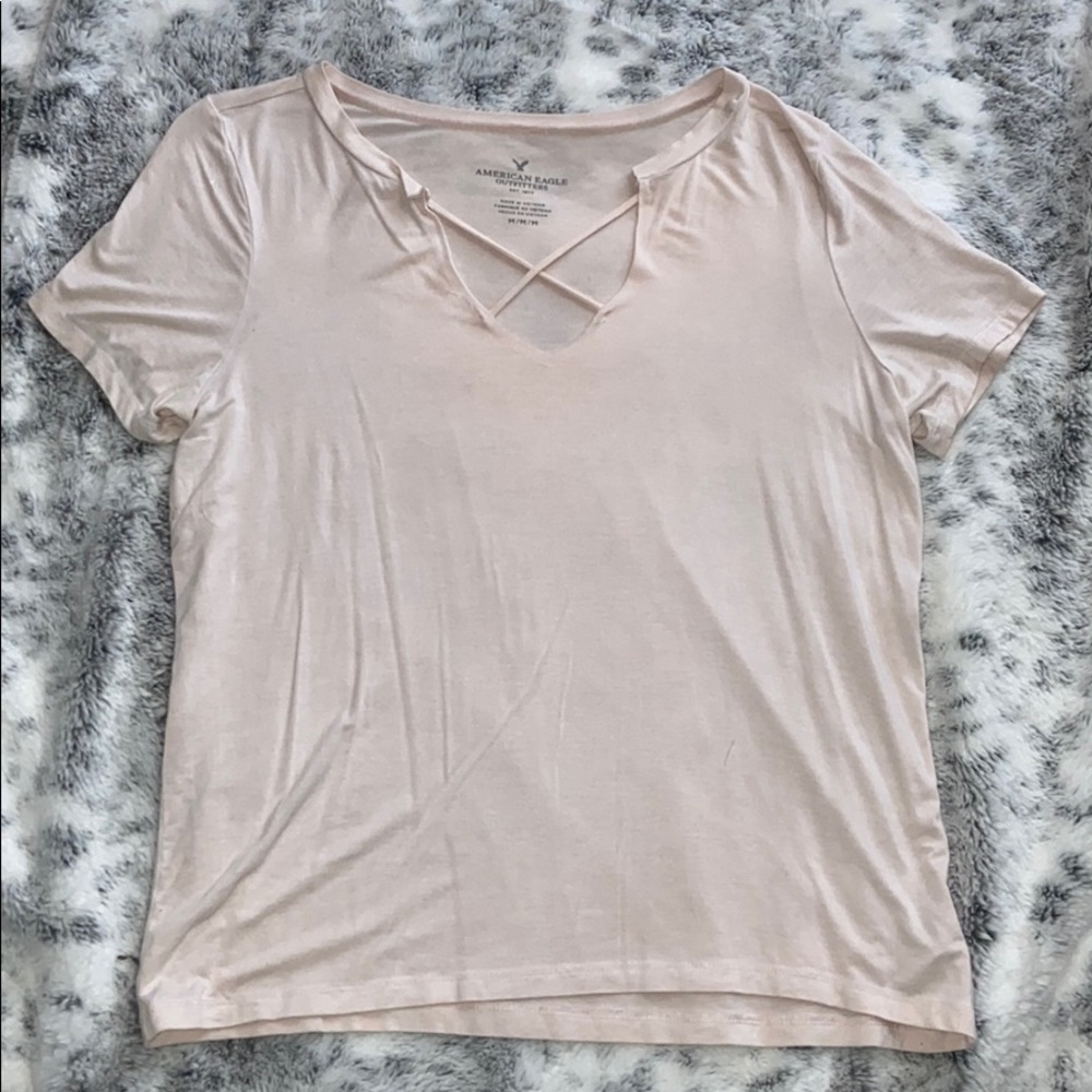 American Eagle Soft Cross Tee